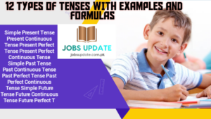 12 Types Of Tenses With Examples And Formulas